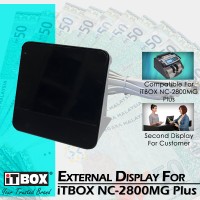 iTBOX NC-2800MG Plus External Customer Display | Second Display For Customer NC-2800MG Plus