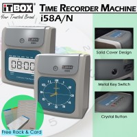 iTBOX i58N i58A Time Recorder | Punch Card Machine | Attendance Machine | Mesin Kehadiran  |