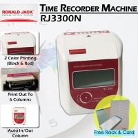 RONALD JACK RJ-3300N Time Recorder | Punch Card Machine | Attendance Machine