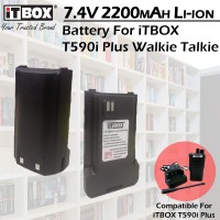 iTBOX T590i Plus 7.4V 2200mAh Li-ion Battery | Battery for Walkie Talkie iTBOX T590i Plus