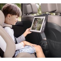 Apramo Tablet Seat Organiser Washable Kick Mat Storage Pockets Car Seat Back