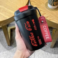 Insulated Coffee Cup Mug Travel Office Home Vacuum Thermos Leak Proof Flask
