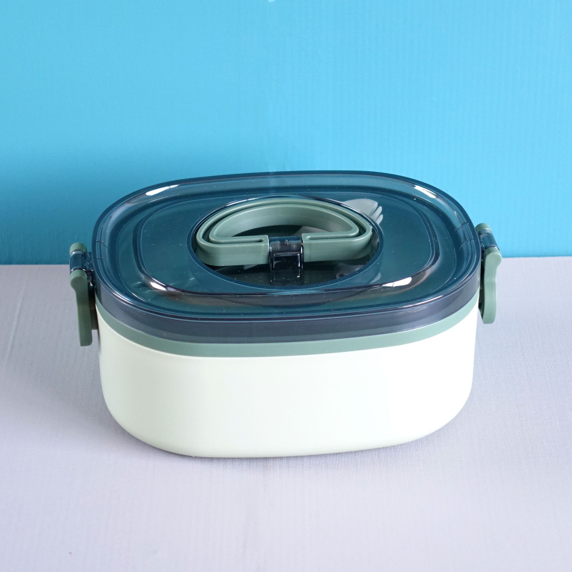 2021 New Oval-shaped Thermal Lunch Box 304 Stainless Steel Bento