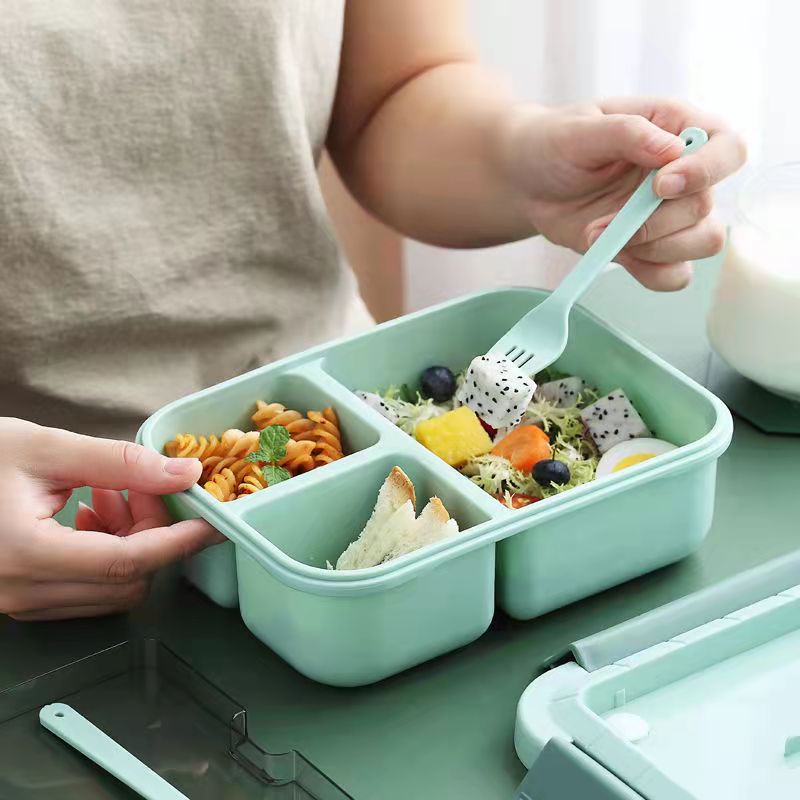 Orenji Microwavable Bento Box Lunch Box Storage Food Container 1500ml 便當盒