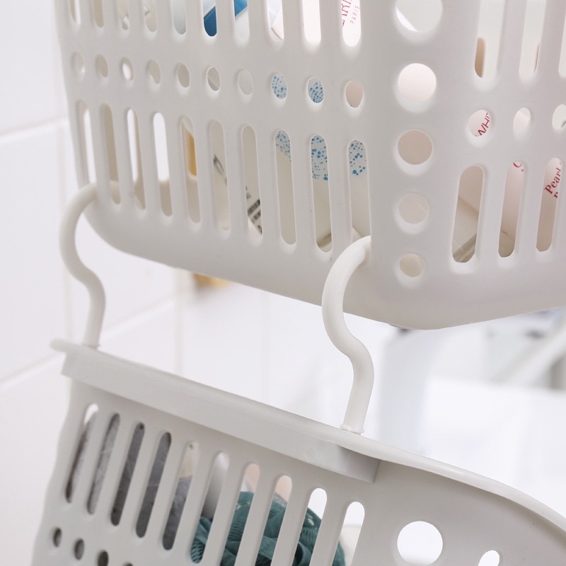 Muji Style Hanging storage basket  Multipurpose Basket bathroom