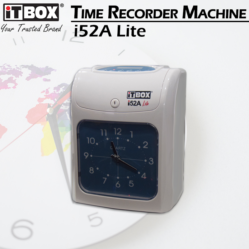 iTBOX i52N i52A Lite Time Recorder | Punch Card Machine