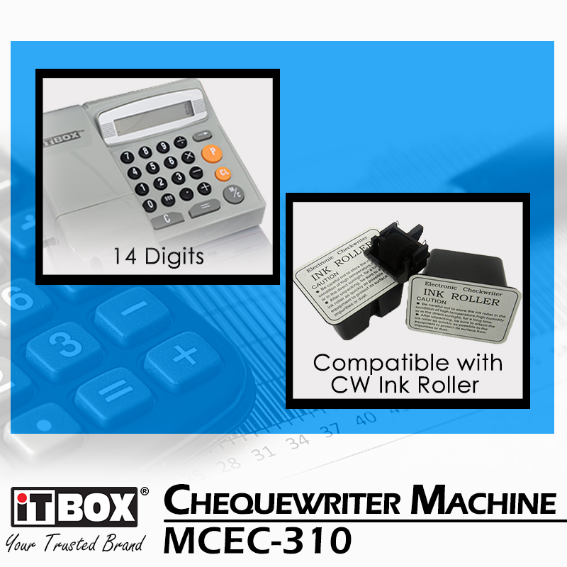 iTBOX Chequewriter Machine MCEC310 Aston