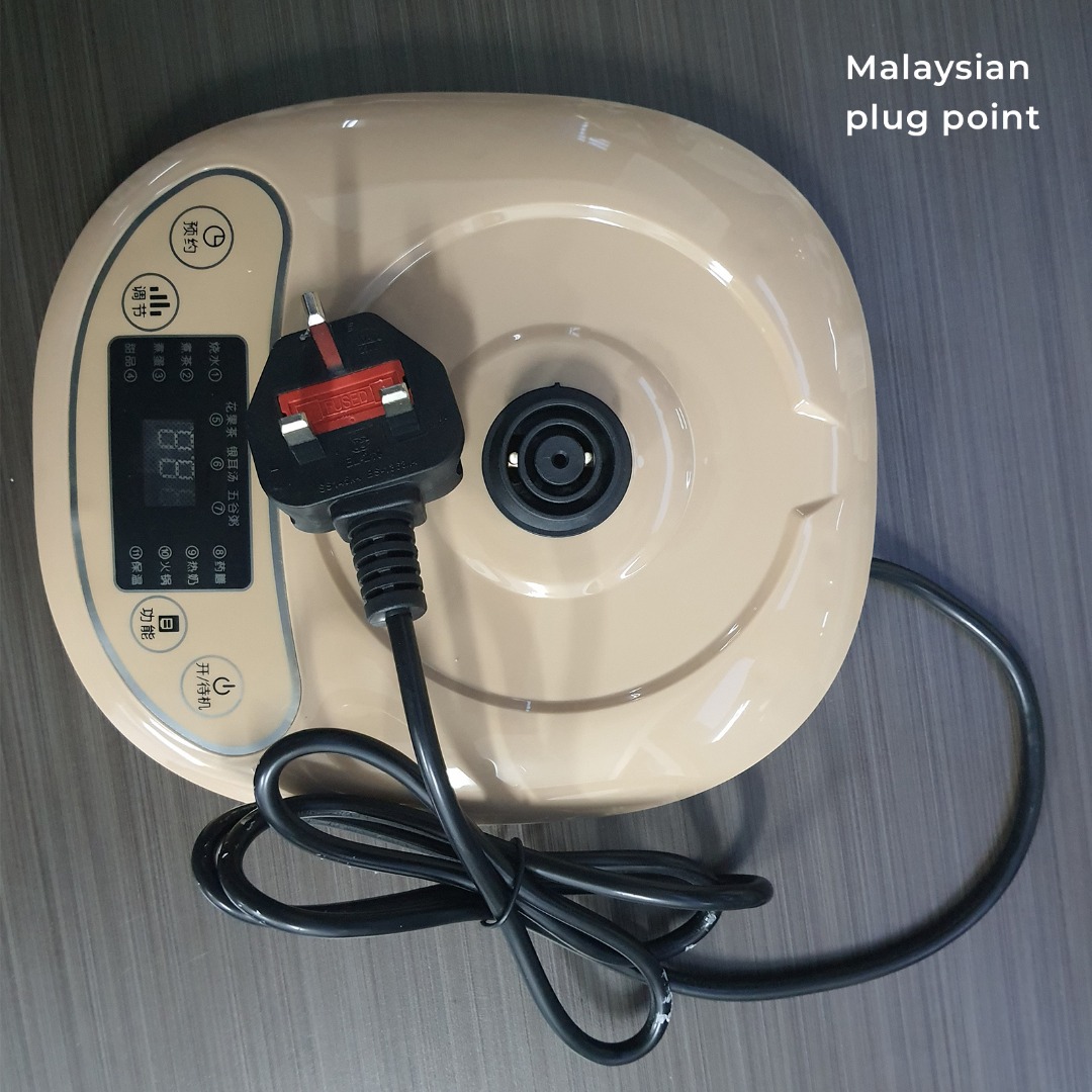Multifunctional Health pot 1.8L | Glass electric kettle kitchen cooker soup 3 pin plug | 养生壶 1.8L