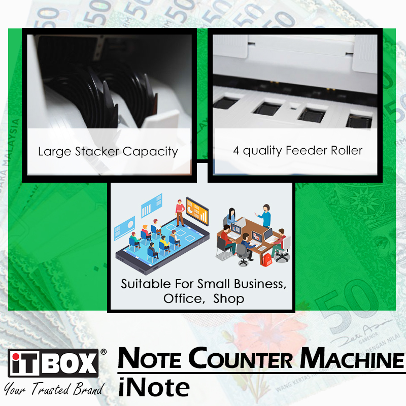 iTBOX iNote Note Counter Money Cash Counter Machine