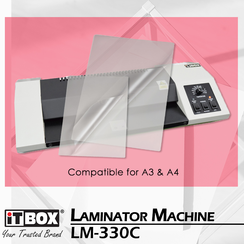 iTBOX Laminating Machine A4 A3 Size LM-300C | Laminator | Hot Laminating | Mesin Plastic Laminate
