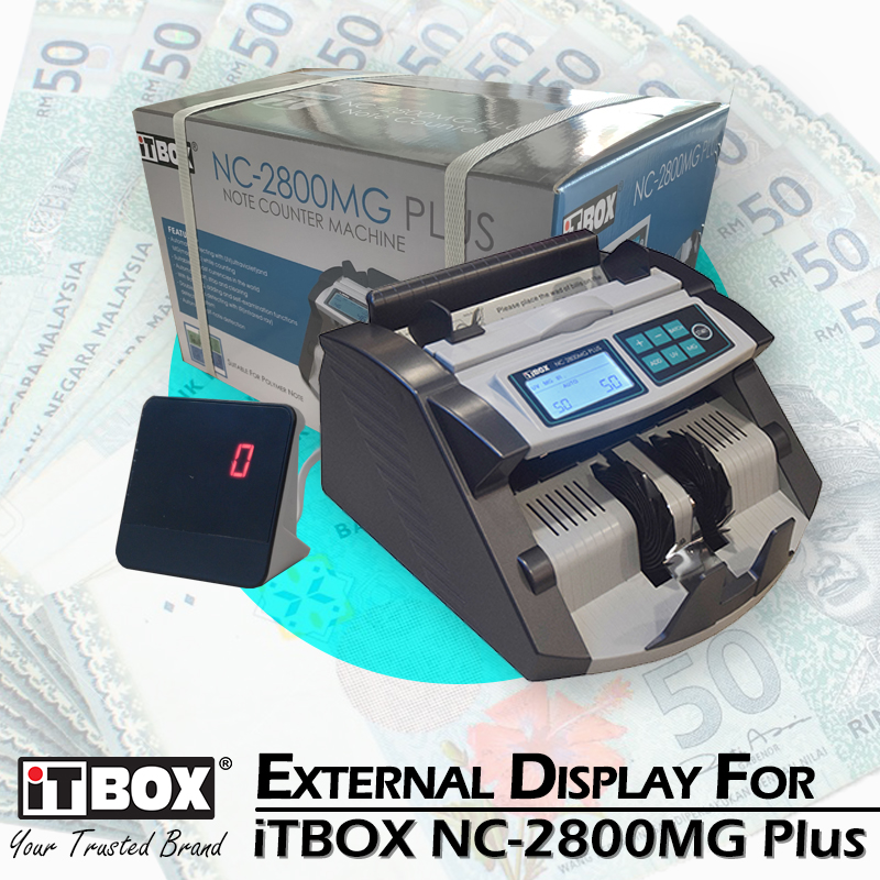 iTBOX NC-2800MG Plus External Customer Display | Second Display For Customer NC-2800MG Plus