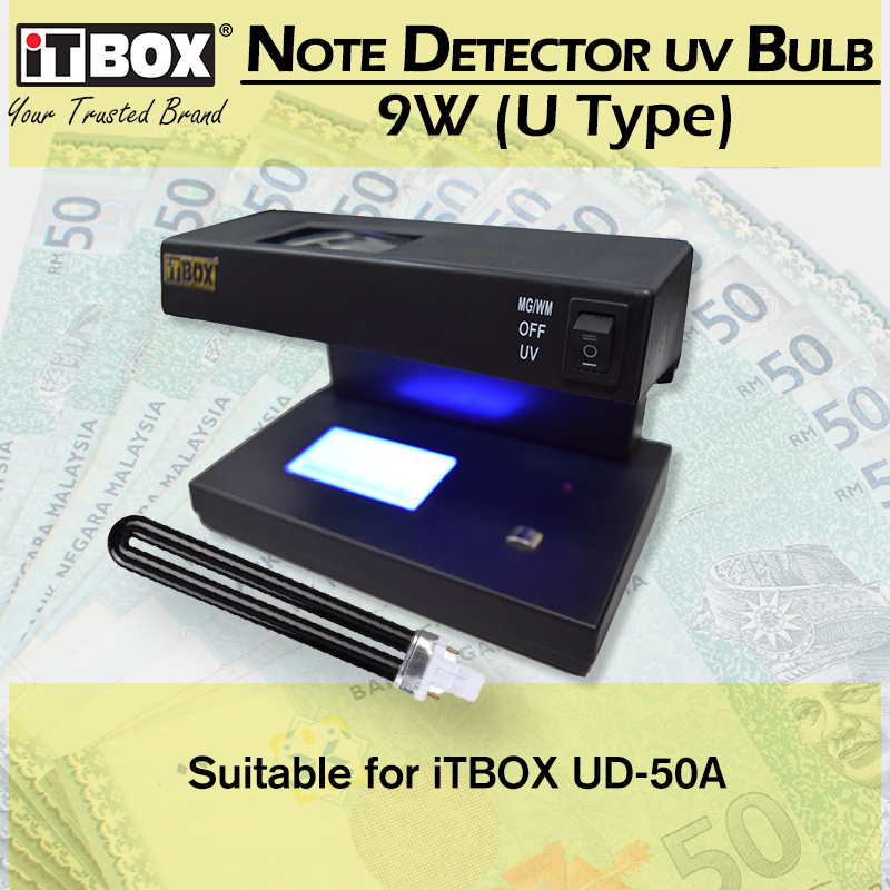 Note Detector UV Bulb PL9W (U Type) | UV Bulb for iTBOX UD50A