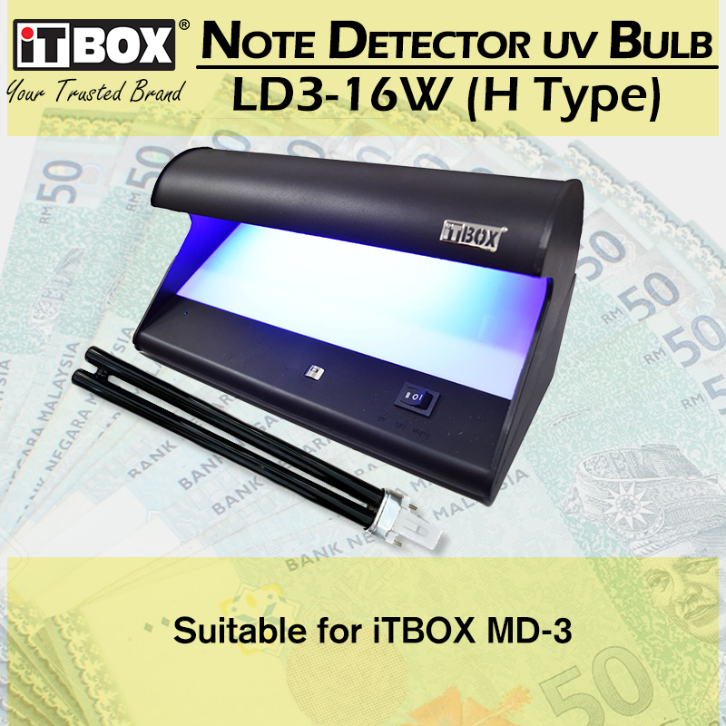 Note Detector UV Bulb LD3-16W (H Type) | UV Bulb for iTBOX MD-3