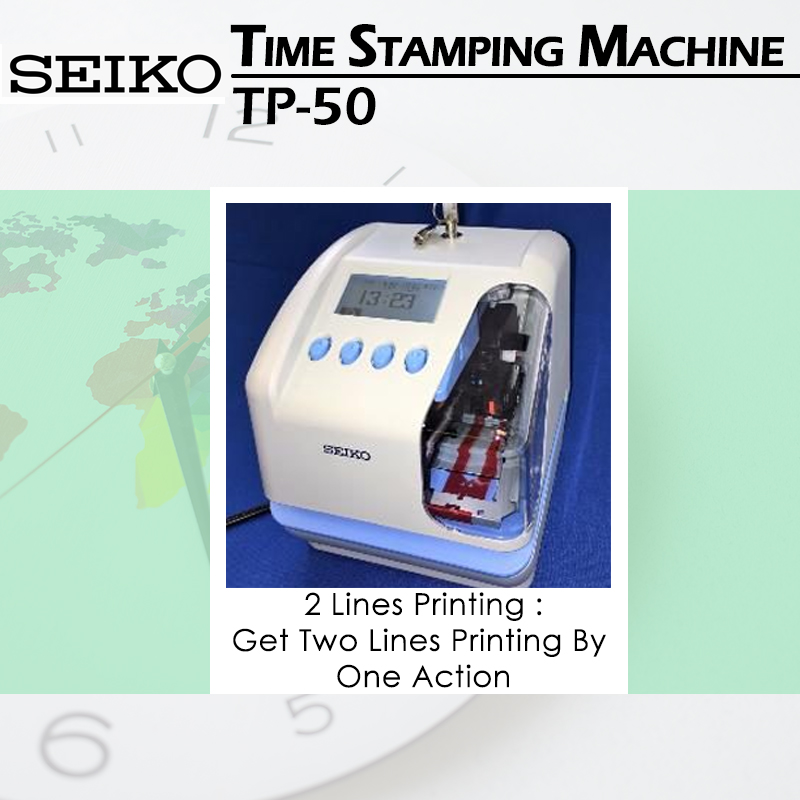 SEIKO TP-50 Time Stamping Machine | Time Stamp Machine SEIKO TP-50