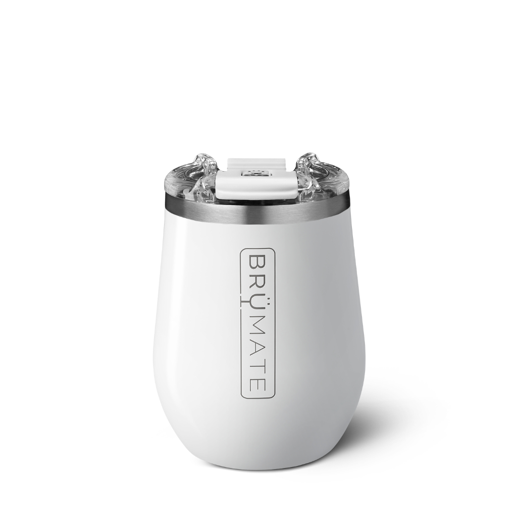 BrüMate UNCORK'D, Triple-Insulated & Leakproof Wine/Coffee/Tea Tumbler - 414mL/14oz