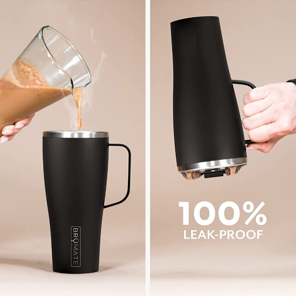BrüMate TODDY Triple-Insulated Tumbler, Stainless Steel Tea & Coffee Mug  650mL/22oz