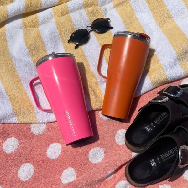 BrüMate TODDY Triple-Insulated Tumbler, Stainless Steel Tea & Coffee Mug  650mL/22oz