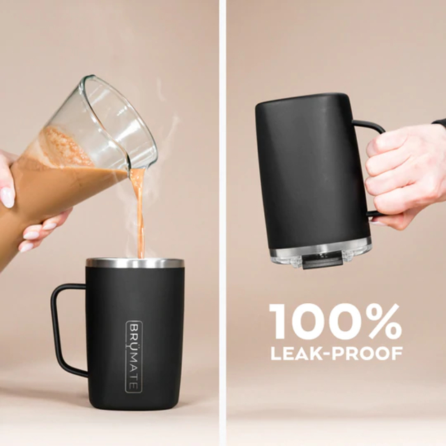 BrüMate TODDY, Triple-Insulated Tumbler, Stainless Steel Tea & Coffee Mug - 473mL/16oz