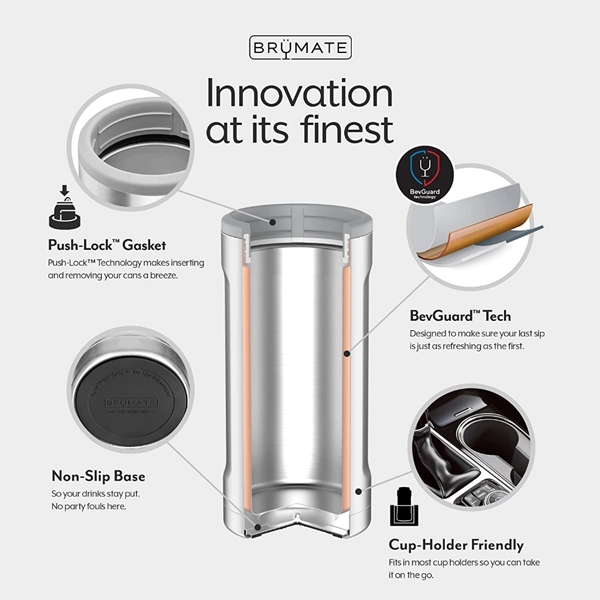 BrüMate HOPSULATOR TRIO Triple-Insulated Tumbler & Can Cooler - 473mL/16oz, 355mL/12oz